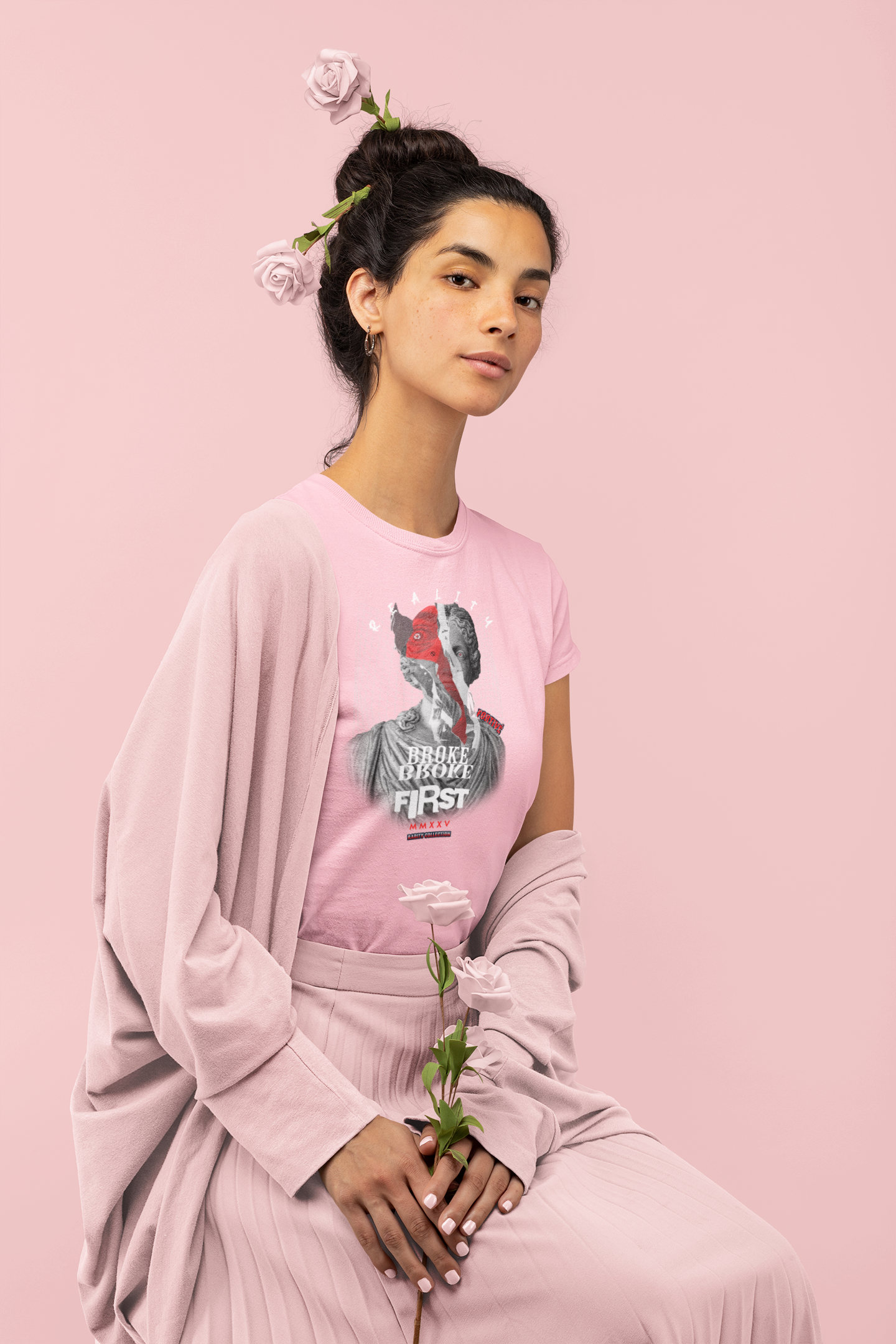 Shattered Reality Graphic Tee (Women's)