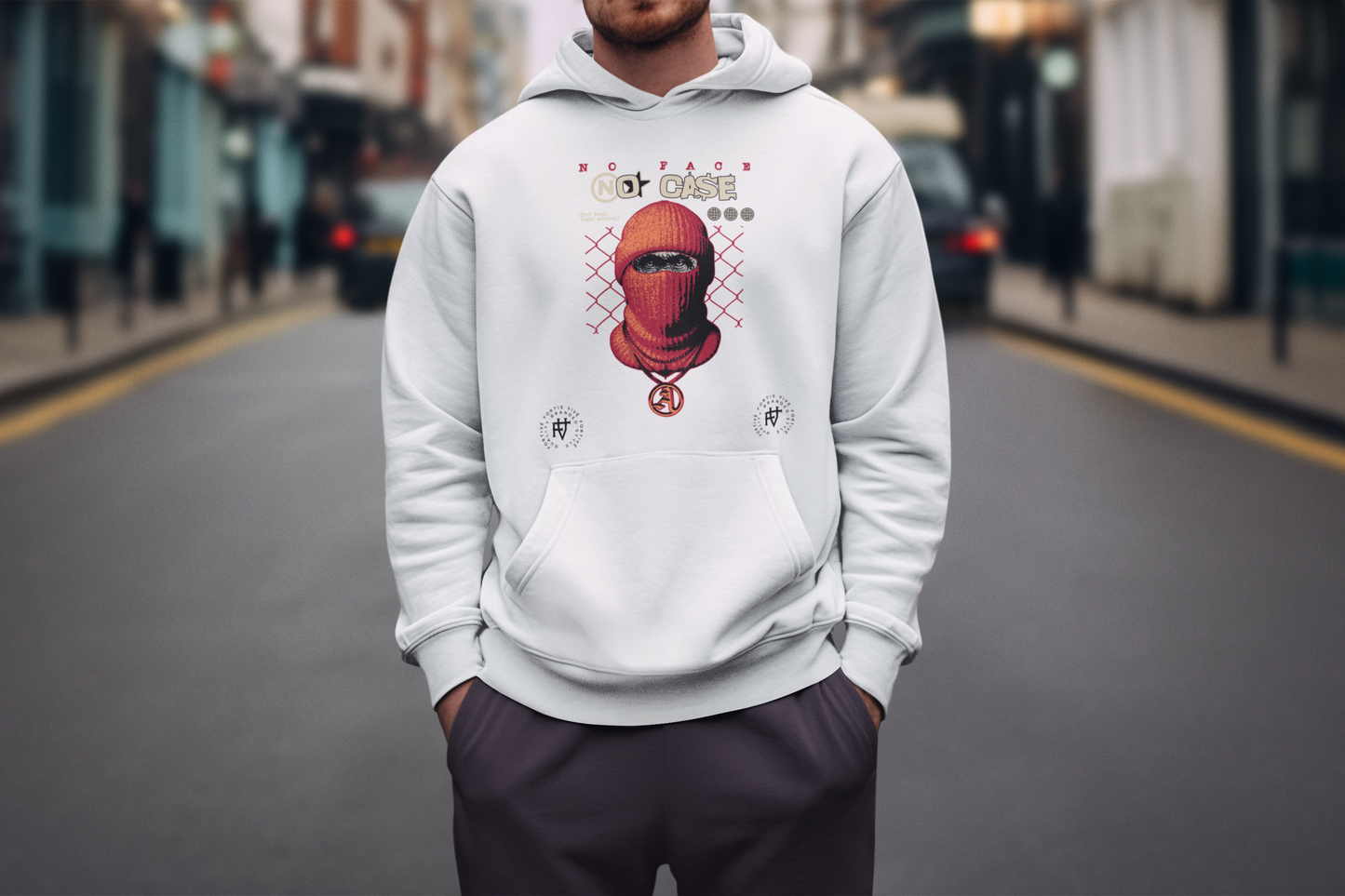No Face No Case Premium Unisex Hoodie