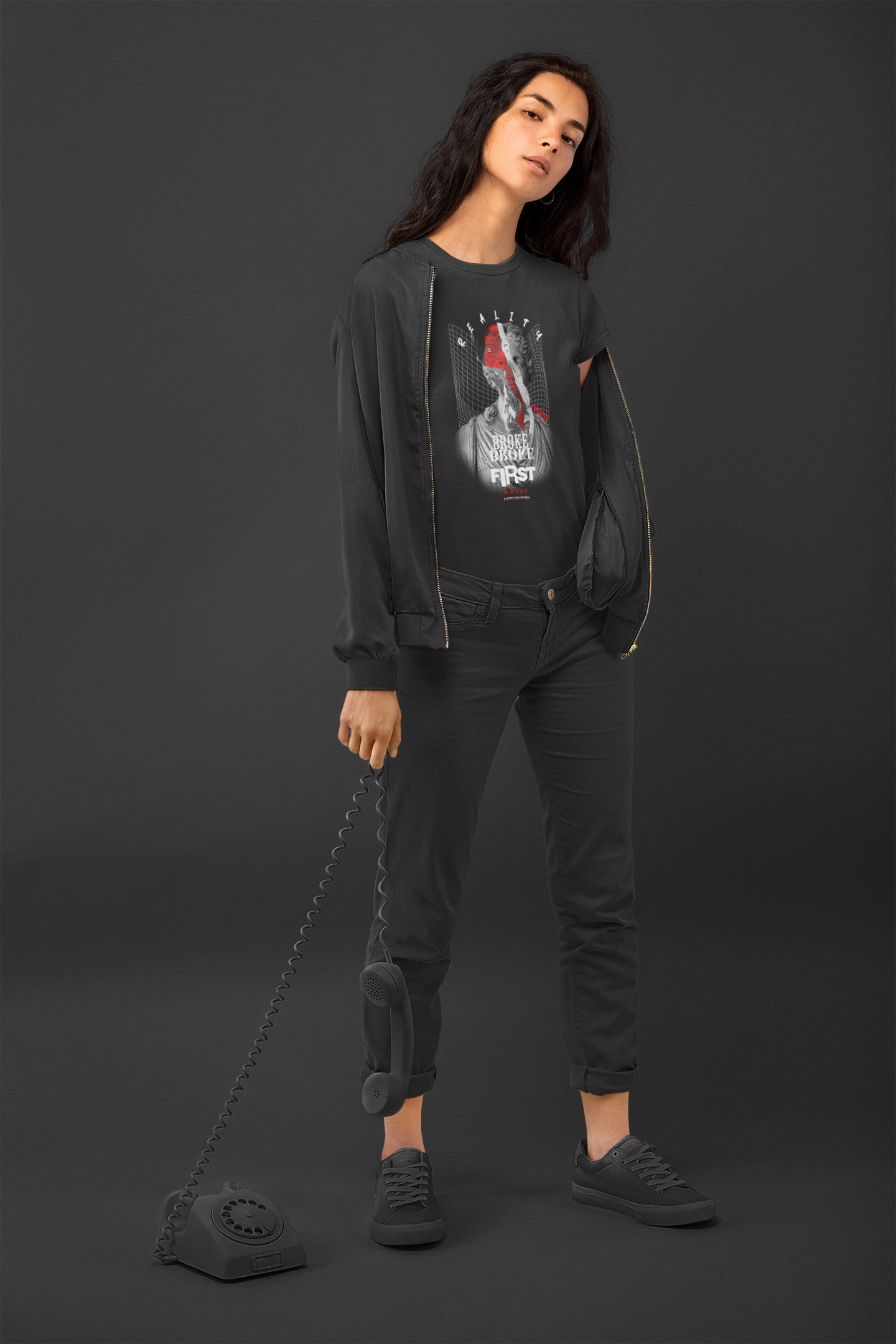 Shattered Reality Graphic Tee (Women's)