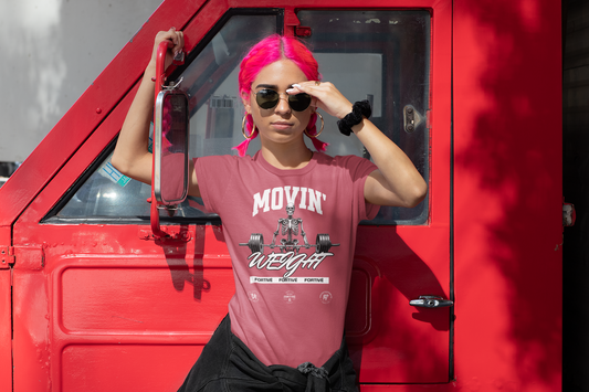 Movin' Weight Relaxed Graphic Tee (Women's)